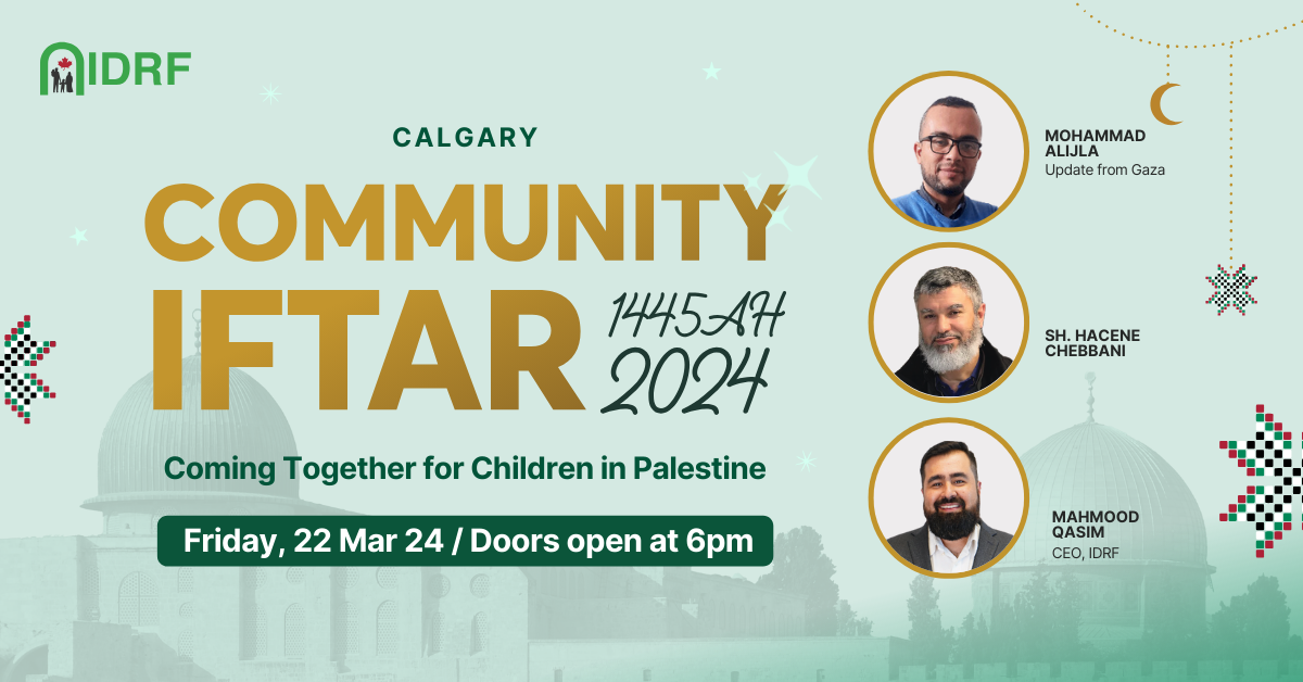 Calgary Community Iftar IDRF